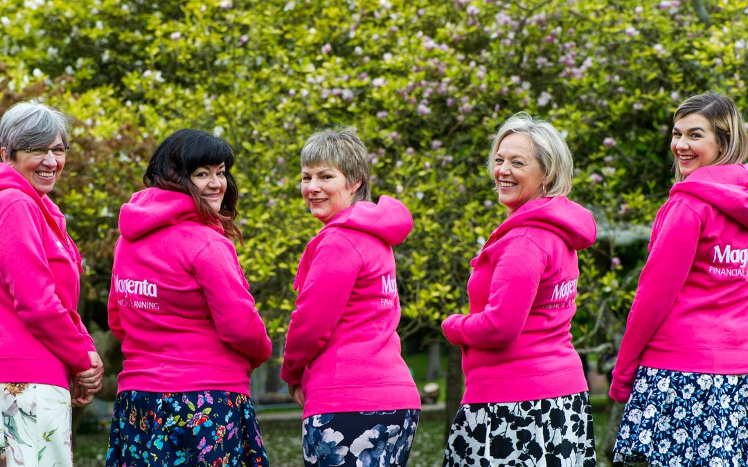 Magenta is walking for Dementia again this year