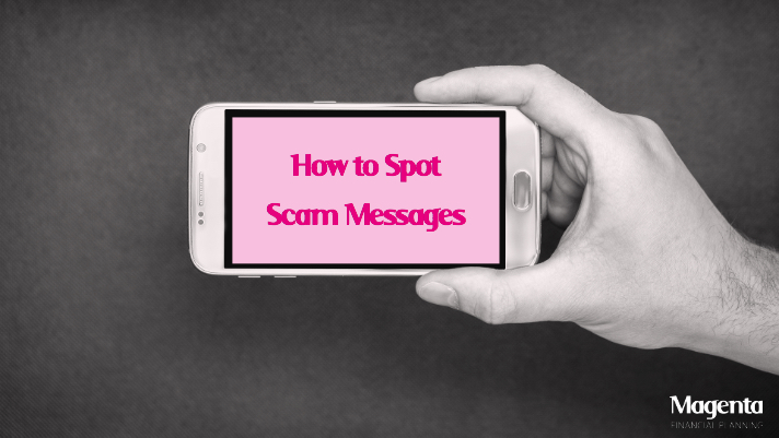 How to spot scam messages