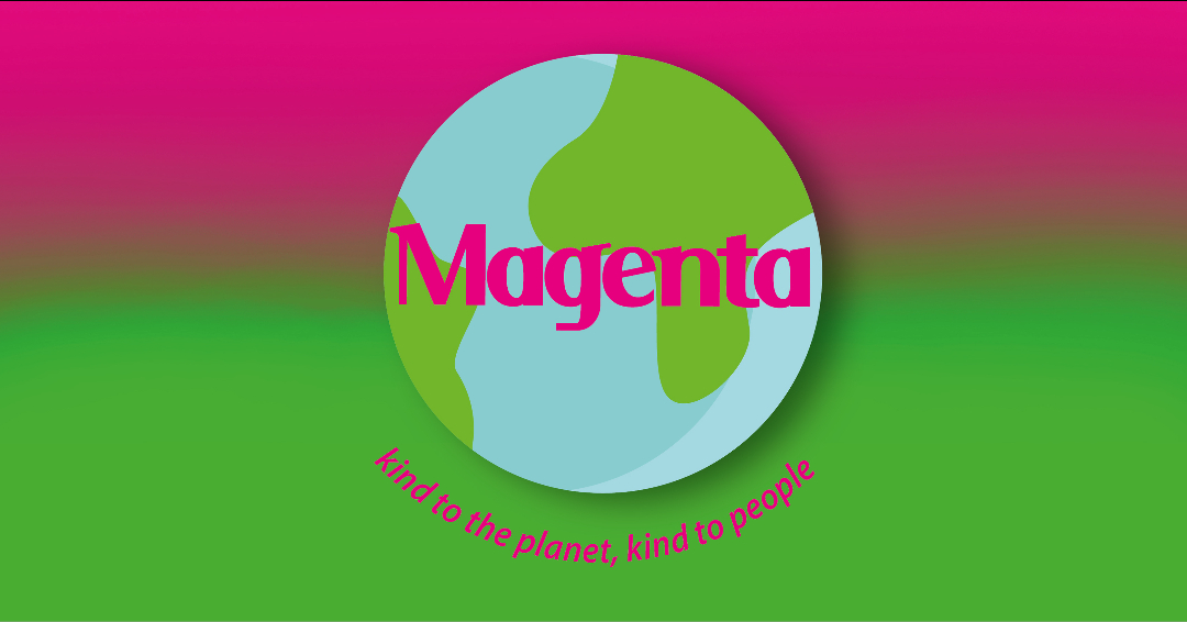 Magenta goes green