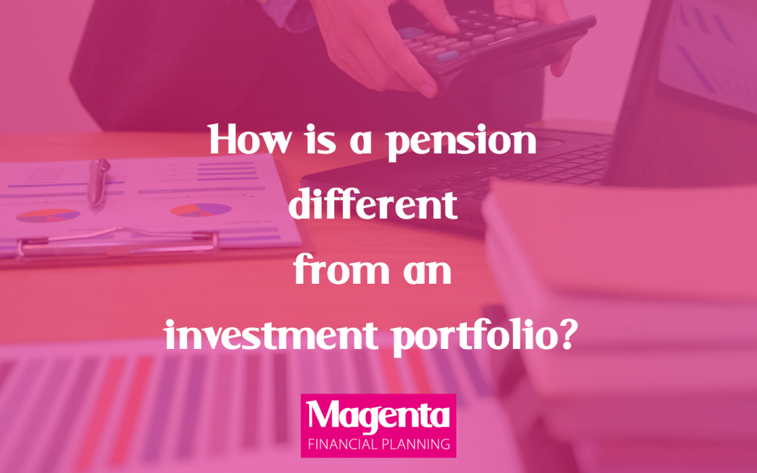 How is a Pension different from an Investment Portfolio? By Jamie Flook