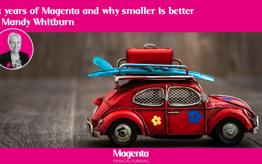 Six years of Magenta and why smaller is better